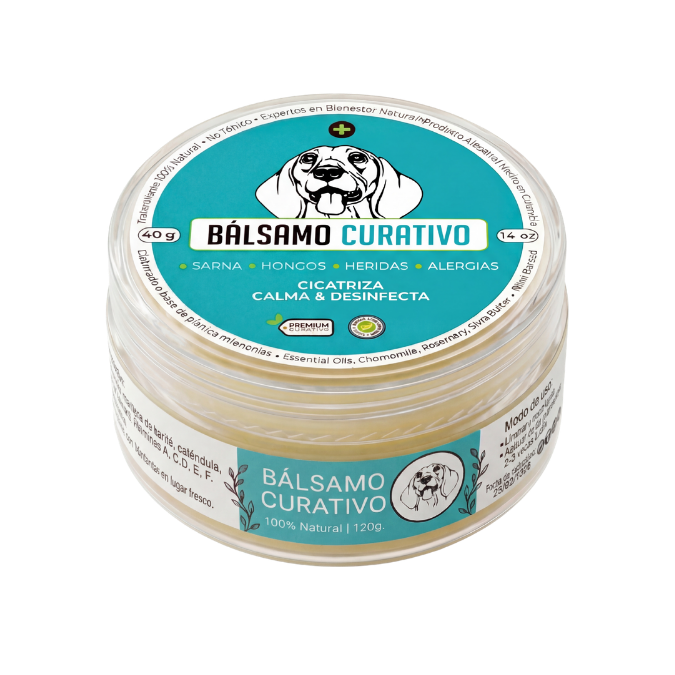 Bálsamo Curativo Para Mascotas