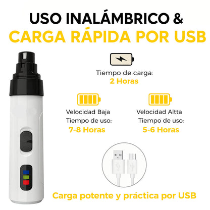 Pulidor de uñas para mascotas