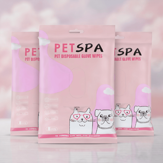 Toallitas desechables para mascotas