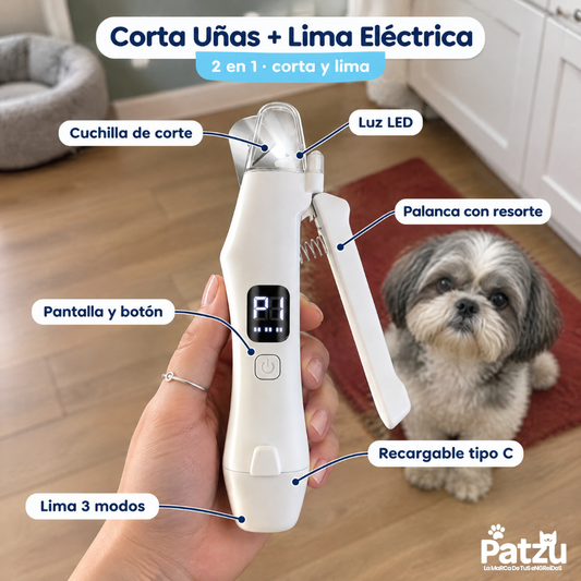 Corta Uñas + Lima Eléctrica
