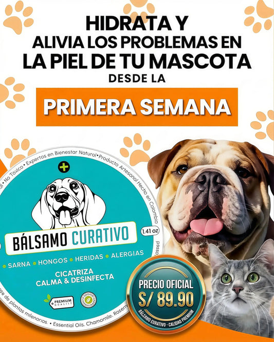Bálsamo Curativo Para Mascotas