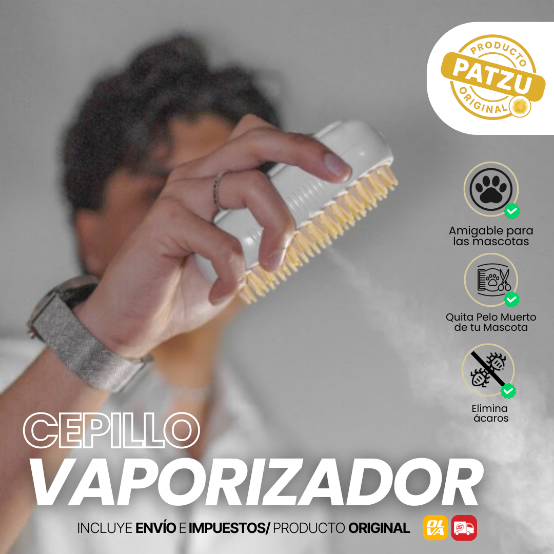 Cepillo a Vapor para Mascotas