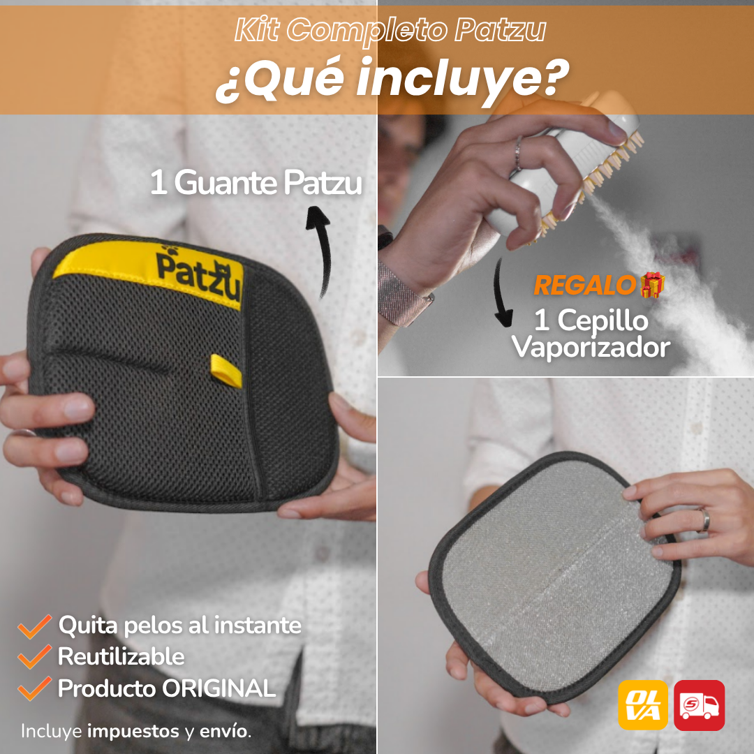 Guante Removedor de Pelo/Pelusa