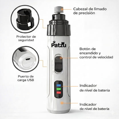 Pulidor de uñas para mascotas